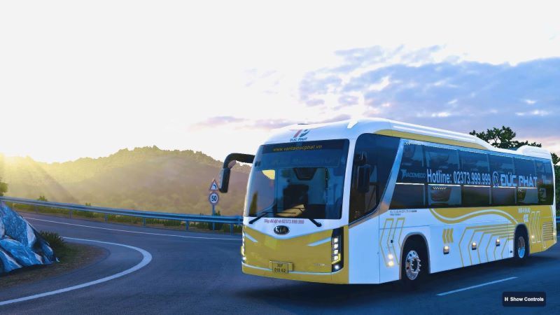Xe Đức Phát lăn bánh trên cao tốc, mang đến hành trình êm ái