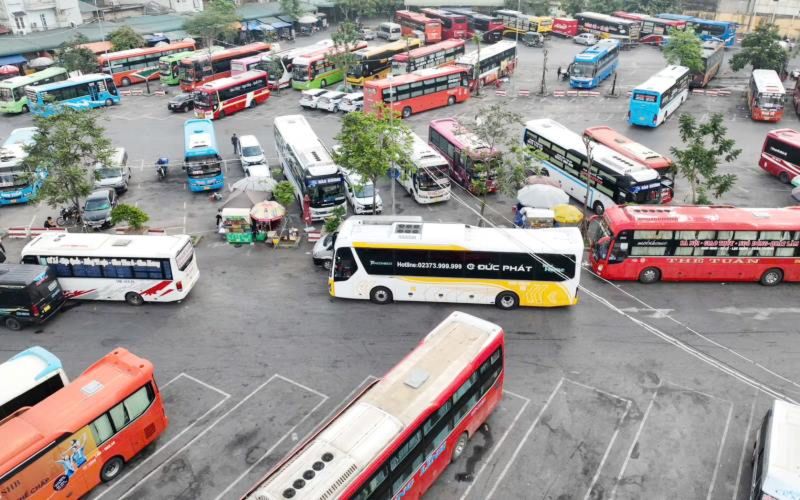 Xe khách Thanh Hóa bến Nước Ngầm2
