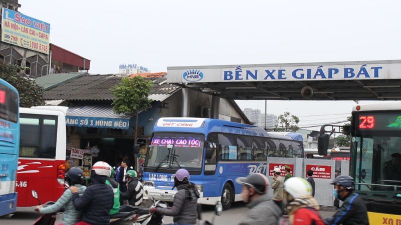 địa chỉ bến xe Giáp Bát