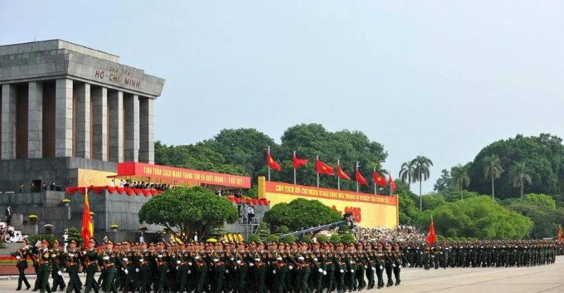 lịch diễu binh 2/9
