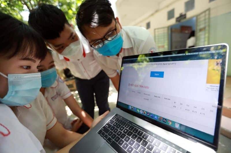 thời gian công bố điểm đại học 8