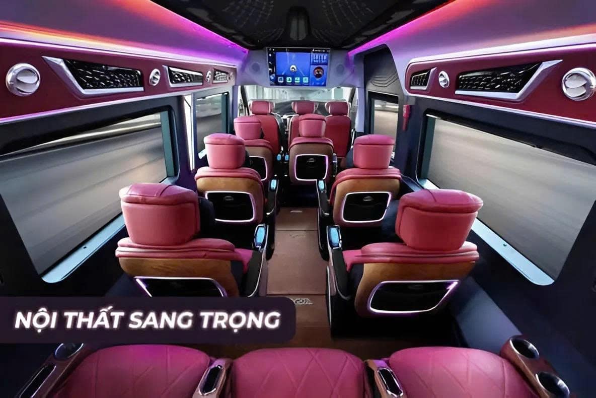 Hành trình tiện nghi, thoải mái cùng xe limousine của Đức Phát