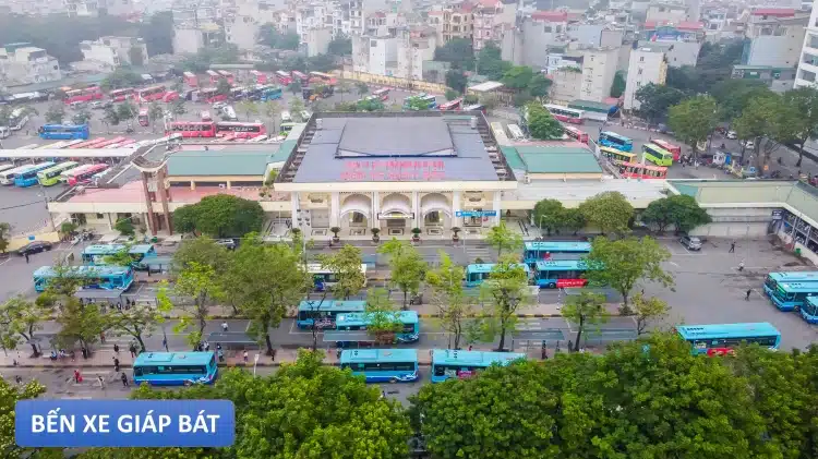Bến xe Giáp Bát địa chỉ ở đâu?
